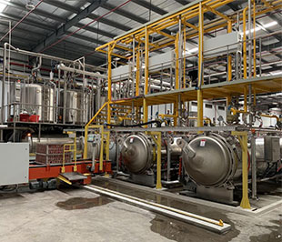 Sterilization Line for Vietnam Canned Fish Production Company