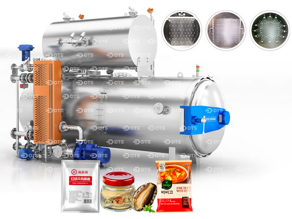 Sterilization Retort for Sauces and Condiments