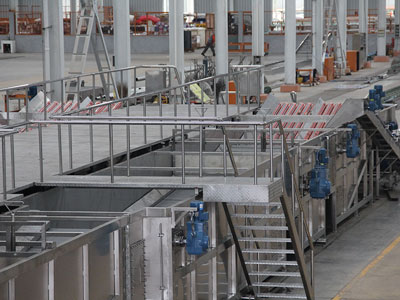 Vertical Continuous Sterilizing System (Crateless)